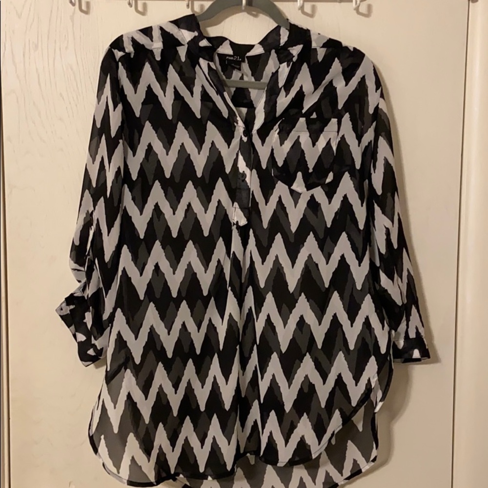 Rue 21 Long Sleeve Blouse